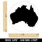 Australia Solid Self-Inking Rubber Stamp for Stamping Crafting Planners